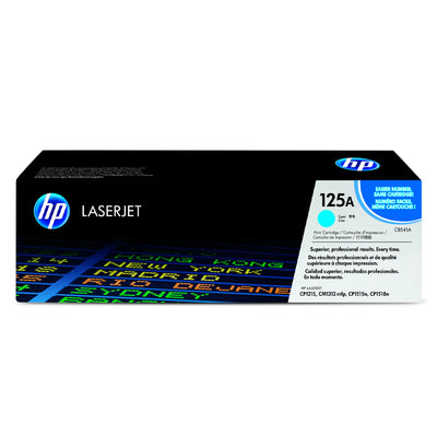 HP 125A LaserJet Toner Cartridge - 1.4K Pages / Cyan Color / Toner Cartridge