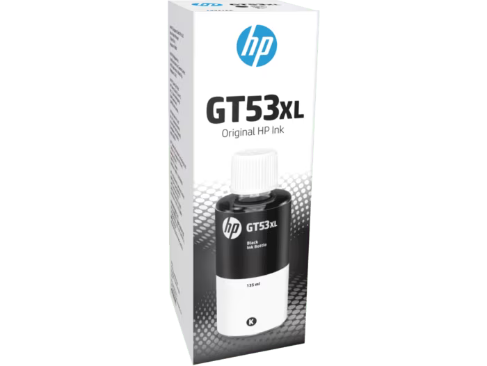 HP GT53XL Black Original Ink Bottle - 6000 Pages / 135 ml / Black Color / Ink Bottle