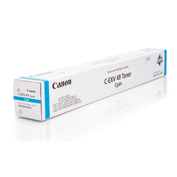 Canon C-EXV 49 Cyan Color - 19K Pages / Cyan Color / Toner Cartridge