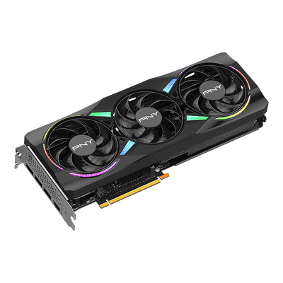 PNY NVIDIA GeForce RTX 5070 ARGB EPIC-X RGB OC Triple Fan Graphics Card - 12GB / GDDR7 / 192-Bit / PCIe 5.0 / DisplayPort 2.1 / HDMI 2.1 / One Year Warranty