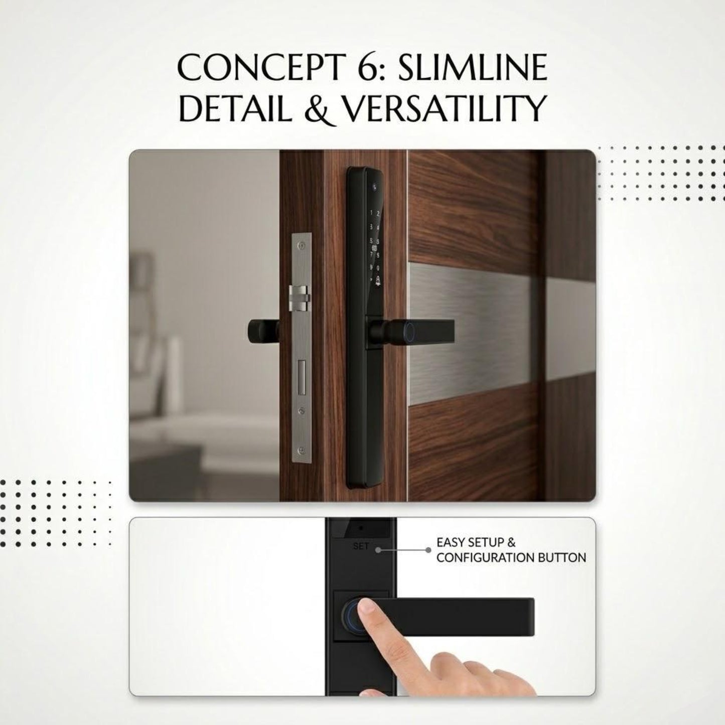 IK0953 - Smart Aluminum Tuya lock with camera