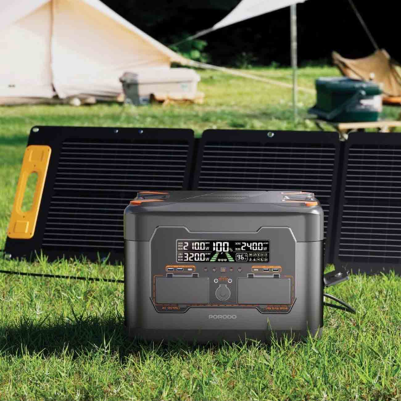 Porodo Forcebase Smart Portable Power Station 2400W