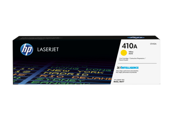 HP 410A Yellow Toner Cartridge - 2.3K Pages / Yellow Color / Toner Cartridge