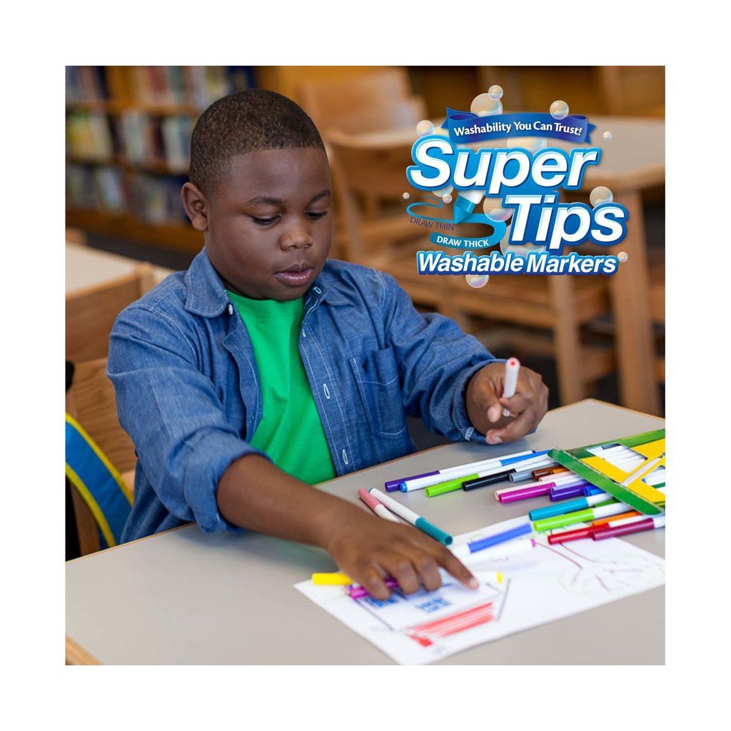 50 ct Washable Super Tips w/Si