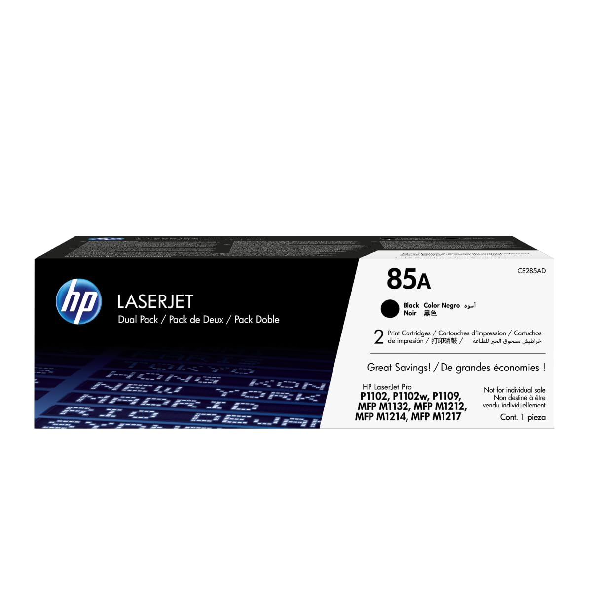 HP 85A LaserJet Toner Cartridge - 1,600 Pages / Black Color / Toner Cartridge