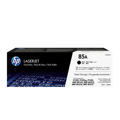 HP 85A LaserJet Toner Cartridge - 1,600 Pages / Black Color / Toner Cartridge