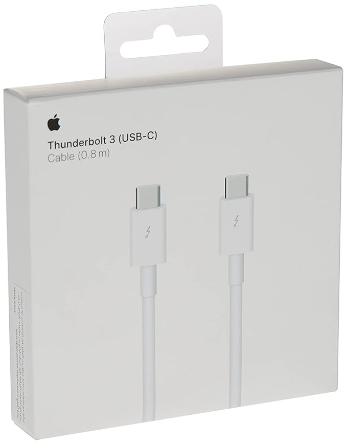 Apple Thunderbolt 3 USB‑C Cable - USB-C / 0.8 Meter / White