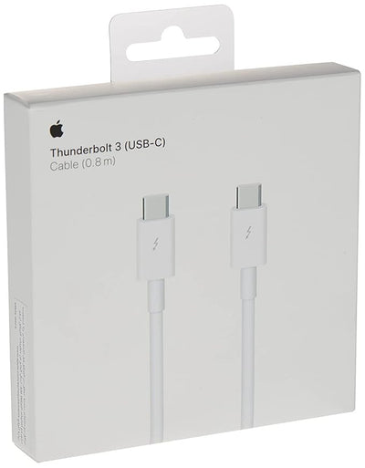 Apple Thunderbolt 3 USB‑C Cable - USB-C / 0.8 Meter / White