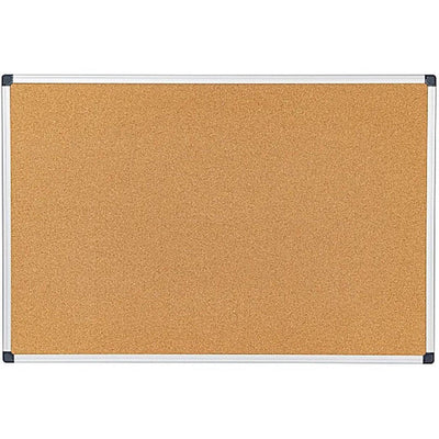60 Cm X 90 Cm Double Sided Cork Bulletin Board