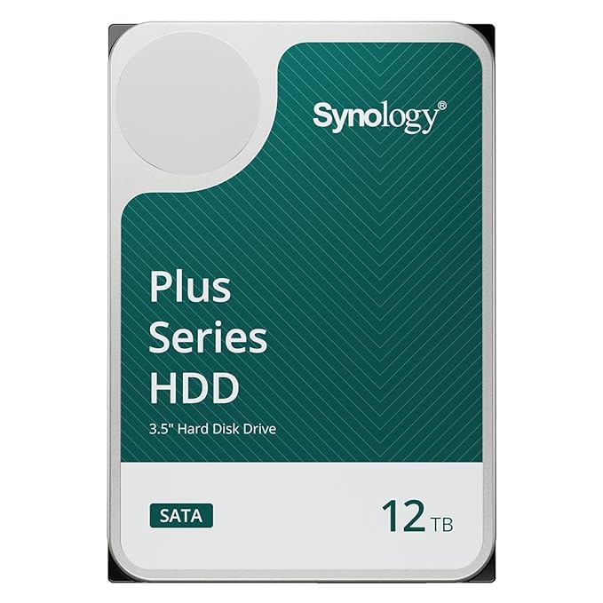 Synology HAT5300 Hard Drive - 12TB / 3.5-inch / SATA-III / 7200 RPM / 256MB Buffer