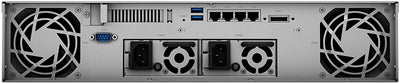 Synology RackStation RS1221+ - SATA / 8-Bays / USB / LAN / eSATA / Rack (2U)
