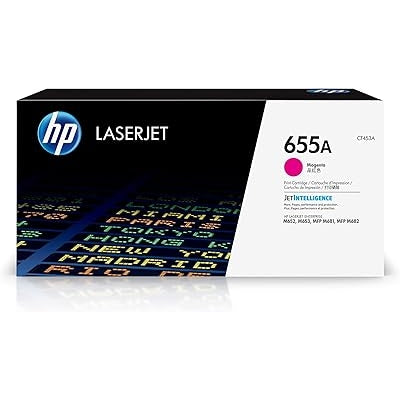 HP 655A LaserJet Toner Cartridge - 10.5K Pages / Magenta Color / Toner Cartridge