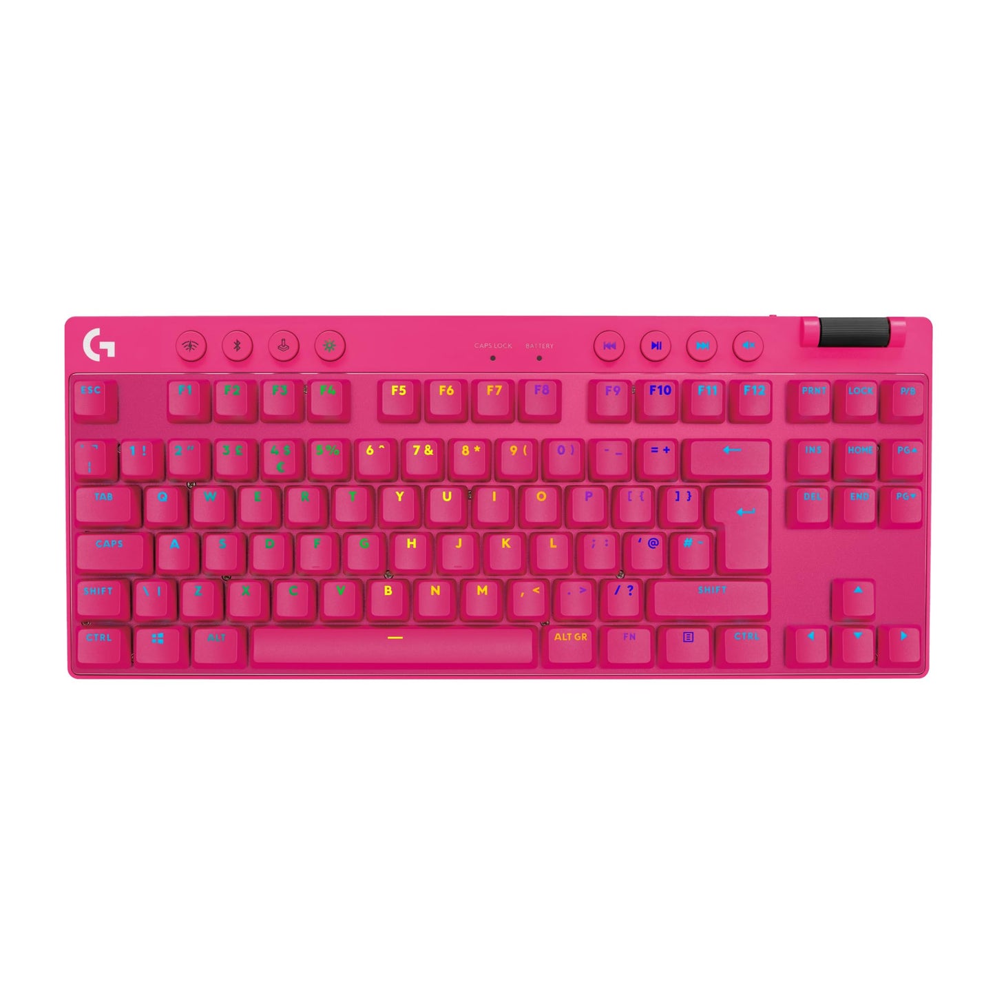 Logitech PRO X 60 LIGHTSPEED Wireless Gaming Keyboard - Magenta