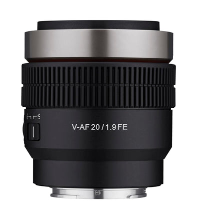 Samyang V-Af 20mm T1.9 Fe Sony E-mount Video Auto Focus Lens For Fe Mount