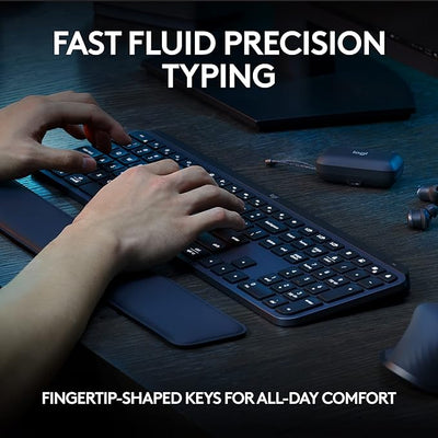 Logitech MX KEYS S Advanced Wireless Illuminated Keyboard - Graphite - Arb