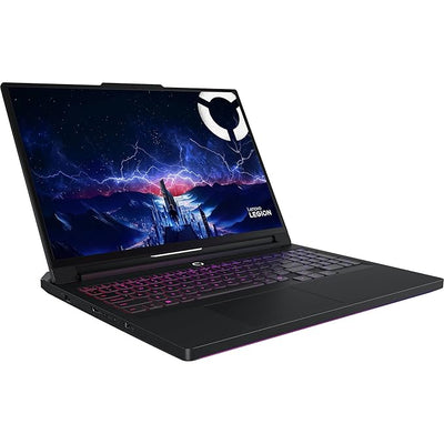 Lenovo Legion Pro 7 Gen 10 AI Gaming PC - 16" WQXGA (2560x1600) OLED / Ultra 9 275HX / 64GB / 2TB (NVMe M.2 SSD) / NVIDIA RTX 5090 24GB GDDR7 2160MHz, 1824 AI TOPS / DOS (Without OS) / 1YW / Arabic/English / Eclipse Black / 4 Switchable Keycaps - Laptop