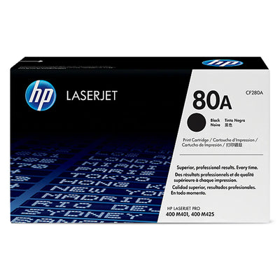 HP 80A Black Color - 2.7K Pages / Black Color / Toner Cartridge