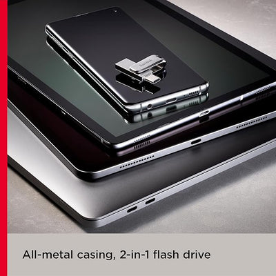 SanDisk Ultra Dual Drive Luxe - 512GB / Up to 400 MB/s / USB 3.2 Gen 1 / Type-C / Silver