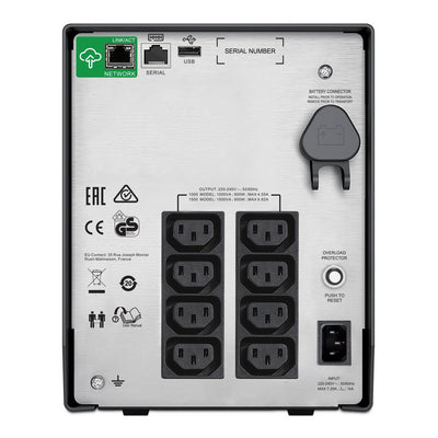 APC Smart-UPS C 1000VA - 600Watts / 1KVA / Line Interactive / Tower