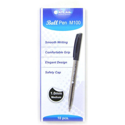 Atlas Ball Pen M100 - 10 Pcs