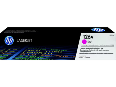 HP 126A Magenta Color - 1K Pages / Magenta Color / Toner Cartridge