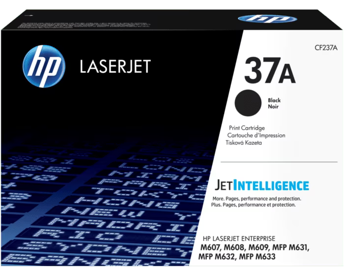 HP 37A Black LaserJet Toner Cartridge - 11k pages / Black Color / Toner Cartridge