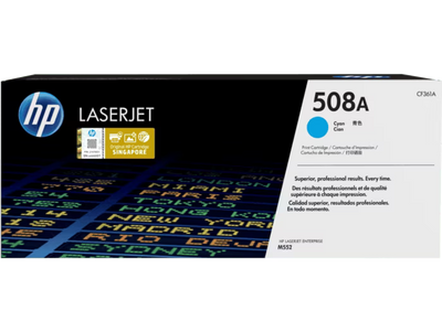 HP 508A Cyan Color - 5K Pages / Cyan Color / Toner Cartridge