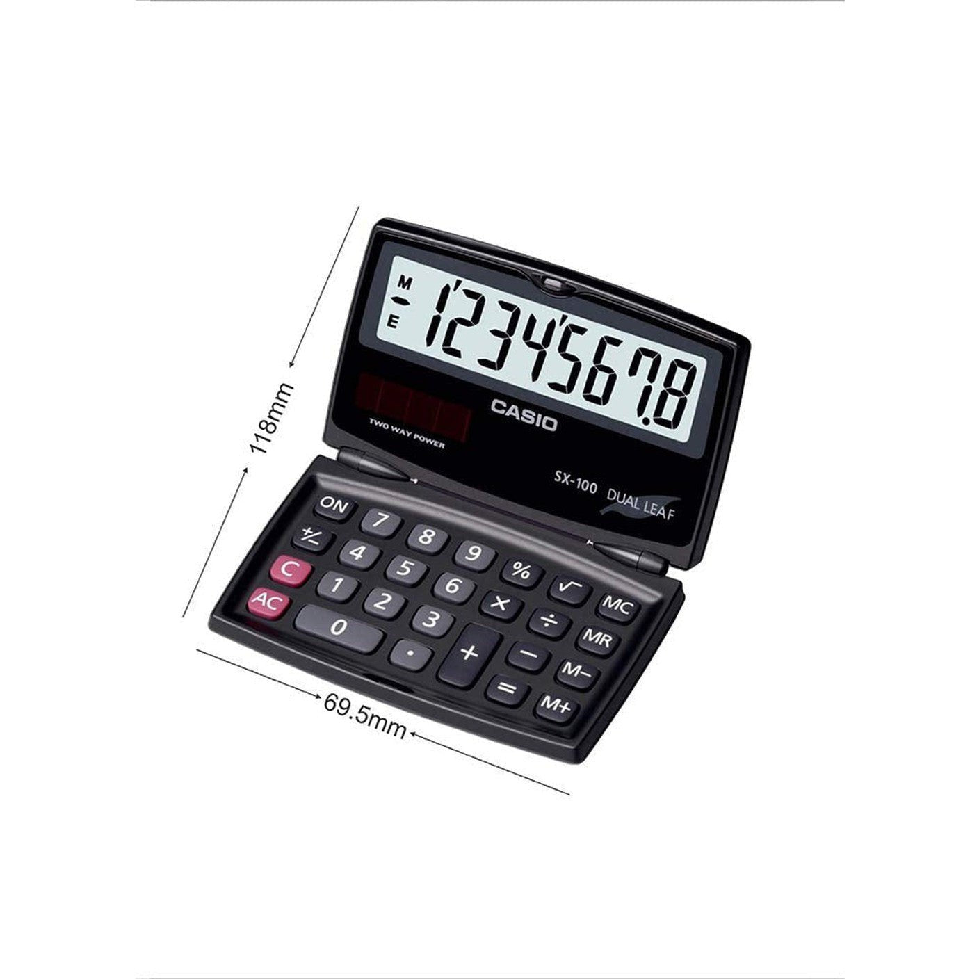 Casio Dual Leaf Electronic Calculator Sx-220