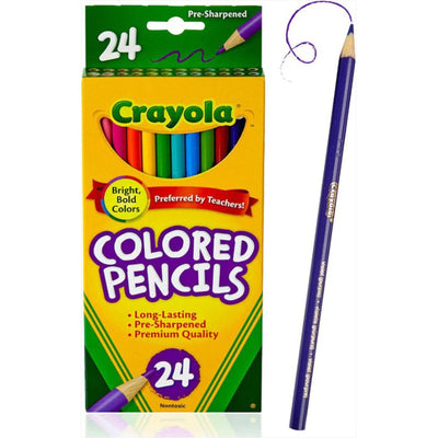 Crayola Colored Pencils 24 Colors