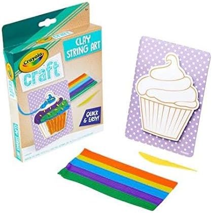 Crayola Modeling Clay String Art Cupcake