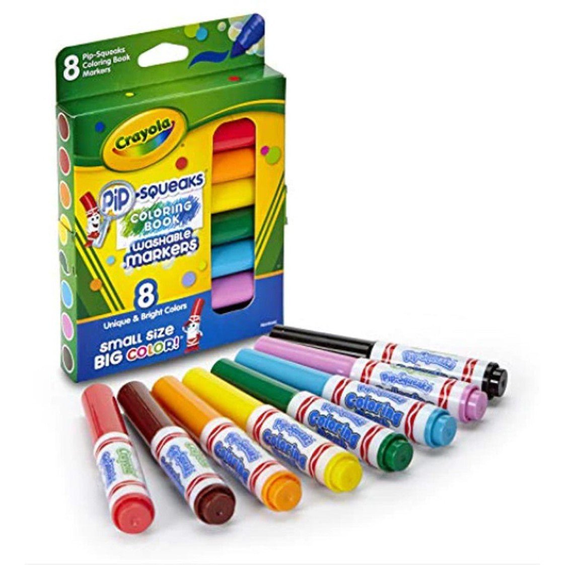 Crayola Pip-Squeaks Washable Markers 8 Colors
