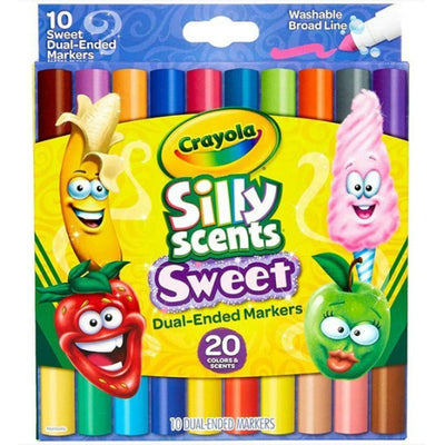 Crayola Silly Scents Sweet Dual Ended Markers 20 Colors
