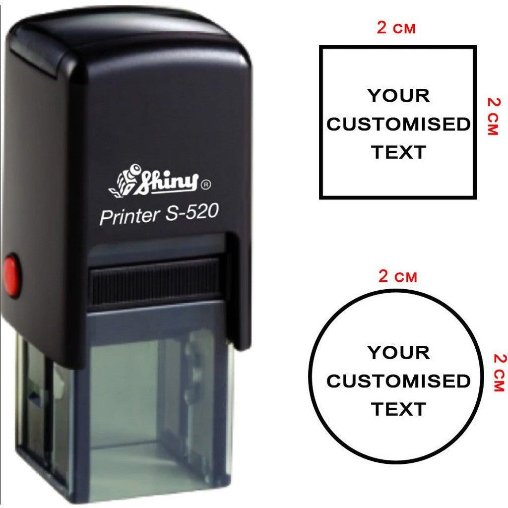 Customized Stamp (2 Cm X 2 Cm)