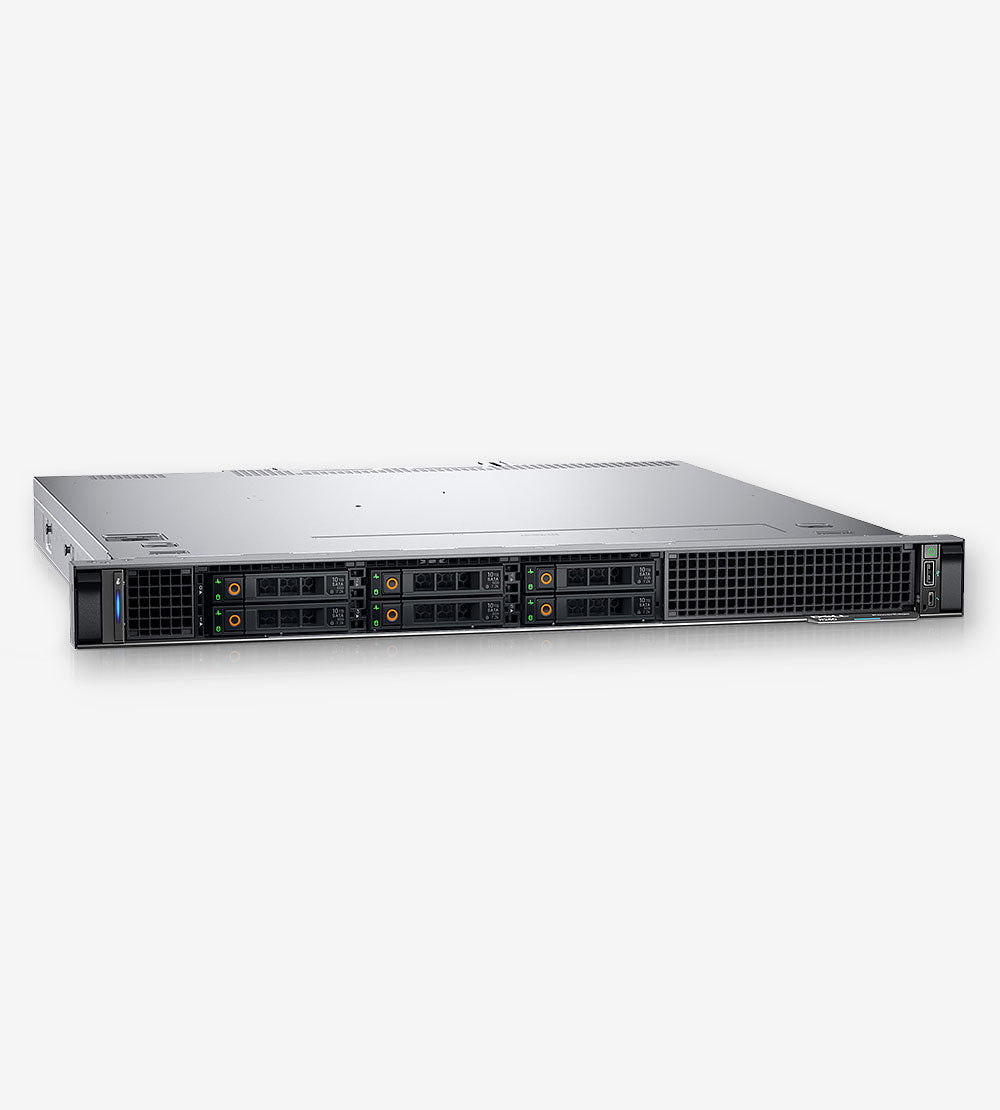 Dell PowerEdge R260 - Xeon E-2414 4.50GHz / 4-Cores / 64GB / 2TB SATA HDD / 700Watts / 1U Rack Server