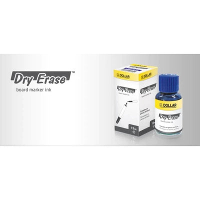 Dollar Dry Erase White Board Marker Ink Bottle 15Ml