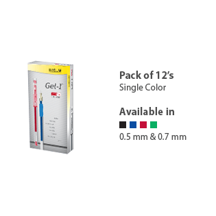 Dollar Gel-1 0.7mm Ink Roller ball Pen Pack of 12's-Ultra Ink Document Pen