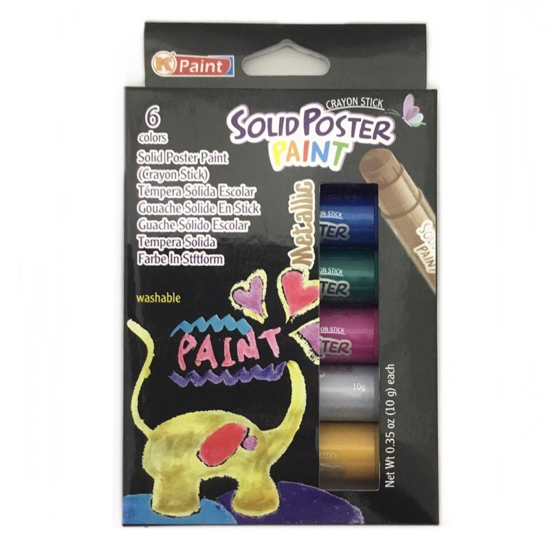 EBERHARD FABER Solid Poster Paint 6 Colors (10G)
