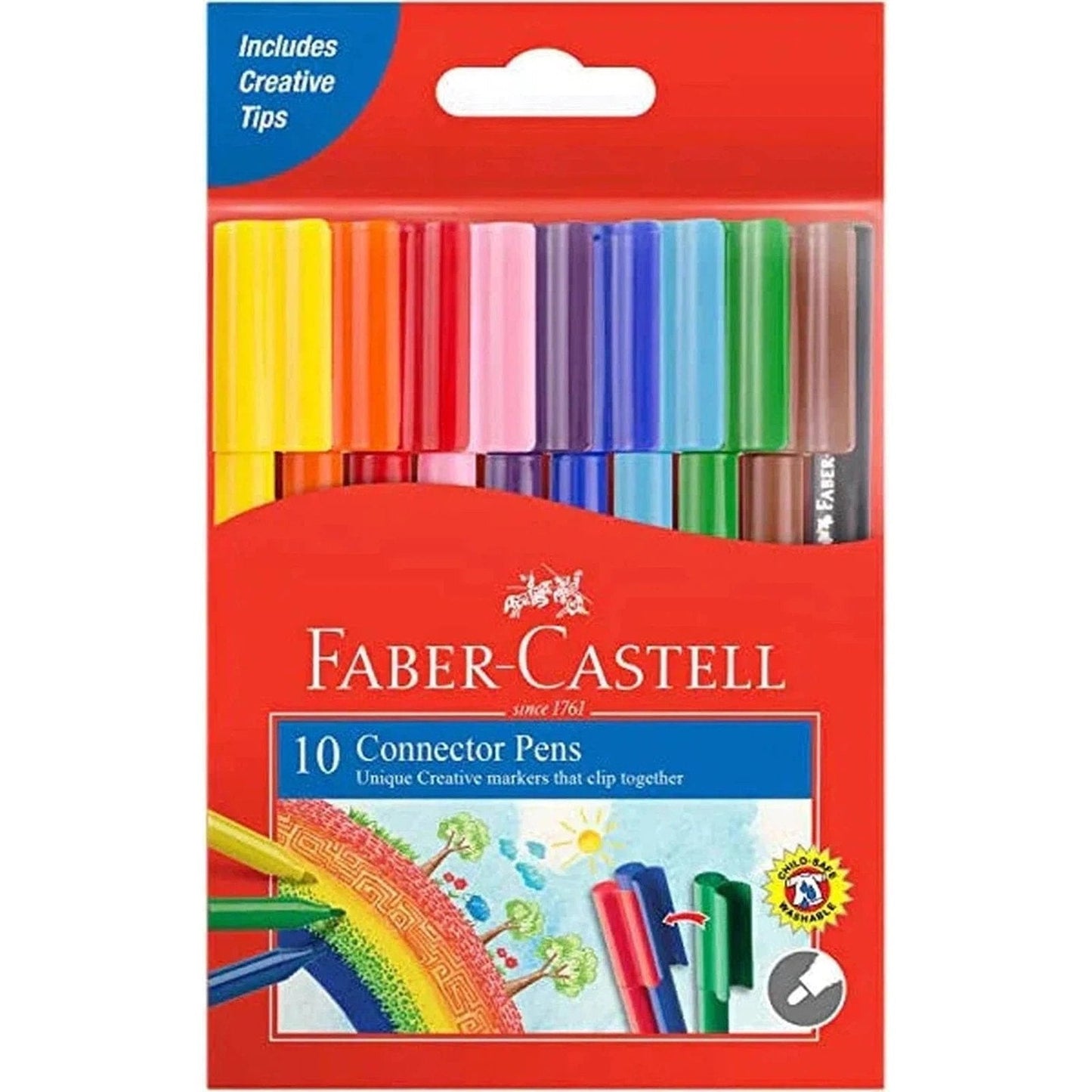 Faber Castell Connector Markers 10 Colors