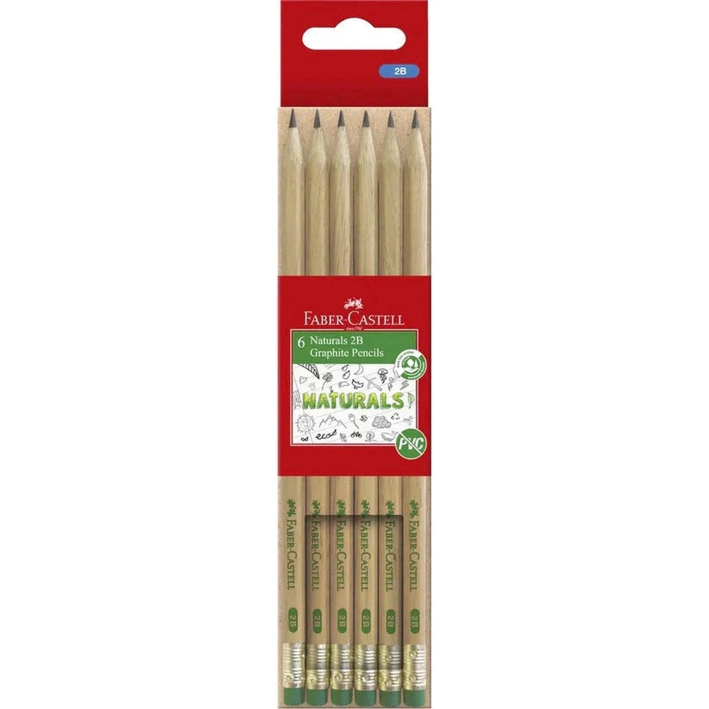 Faber Castell Naturals Graphite Pencils