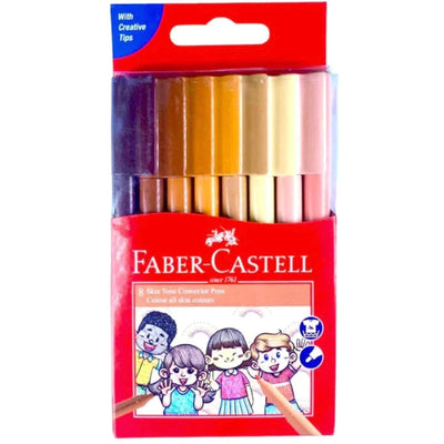 Faber Castell Pastel Skin Tone Colored Markers