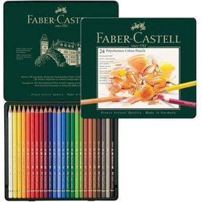 Faber Castell Polychromos Colour Pencils 24 Colors
