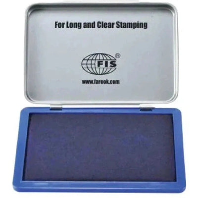 Fis Blu Stamp Pad (Fssm3Bl) - 101 X 68 X 14Mm