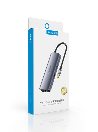 Jasoz H113 Type-C 10-in-1 Docking Station - Space Gray