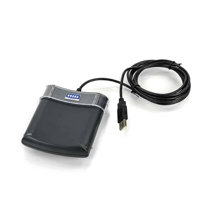 قارئ البطاقات الذكية HID Ominikey 5321 لقراءة بطاقة الهوية المدنية الكويتية