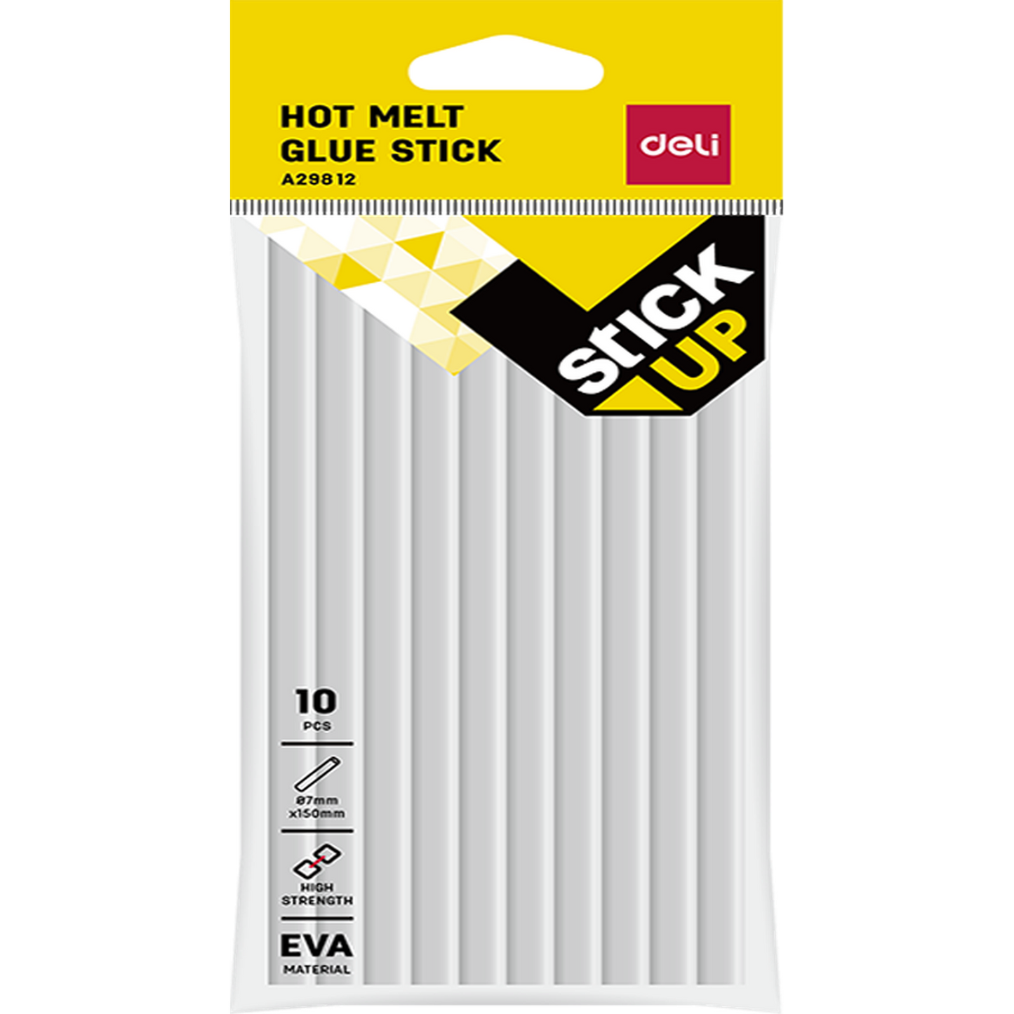 Hot Melt Glue Stick A29812 7 X 150Mm 10Pcs / Packet