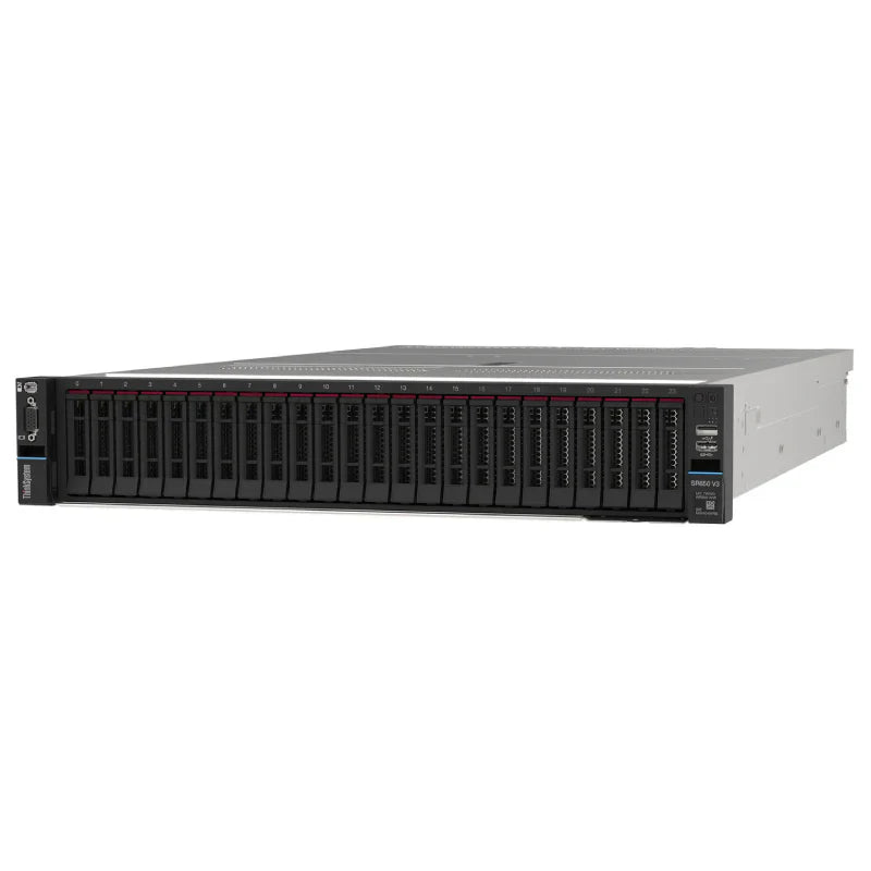 Lenovo ThinkSystem SR650 V3 - 2x Xeon Silver 4514Y - 2.0GHz / 2x 16-Cores / 2x 64GB / 2x 1100Watts Titanium Power Supply / Rack (2U) / (Without SSD)