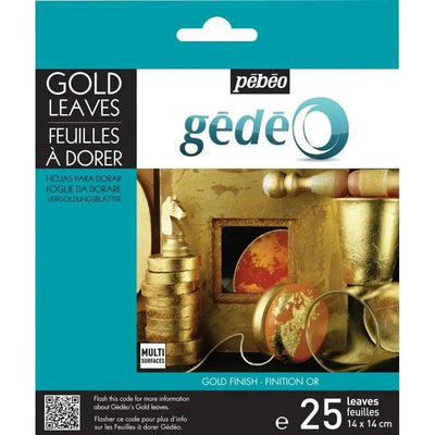 Pebeo Gedeo Gold Leaves - 25Pcs