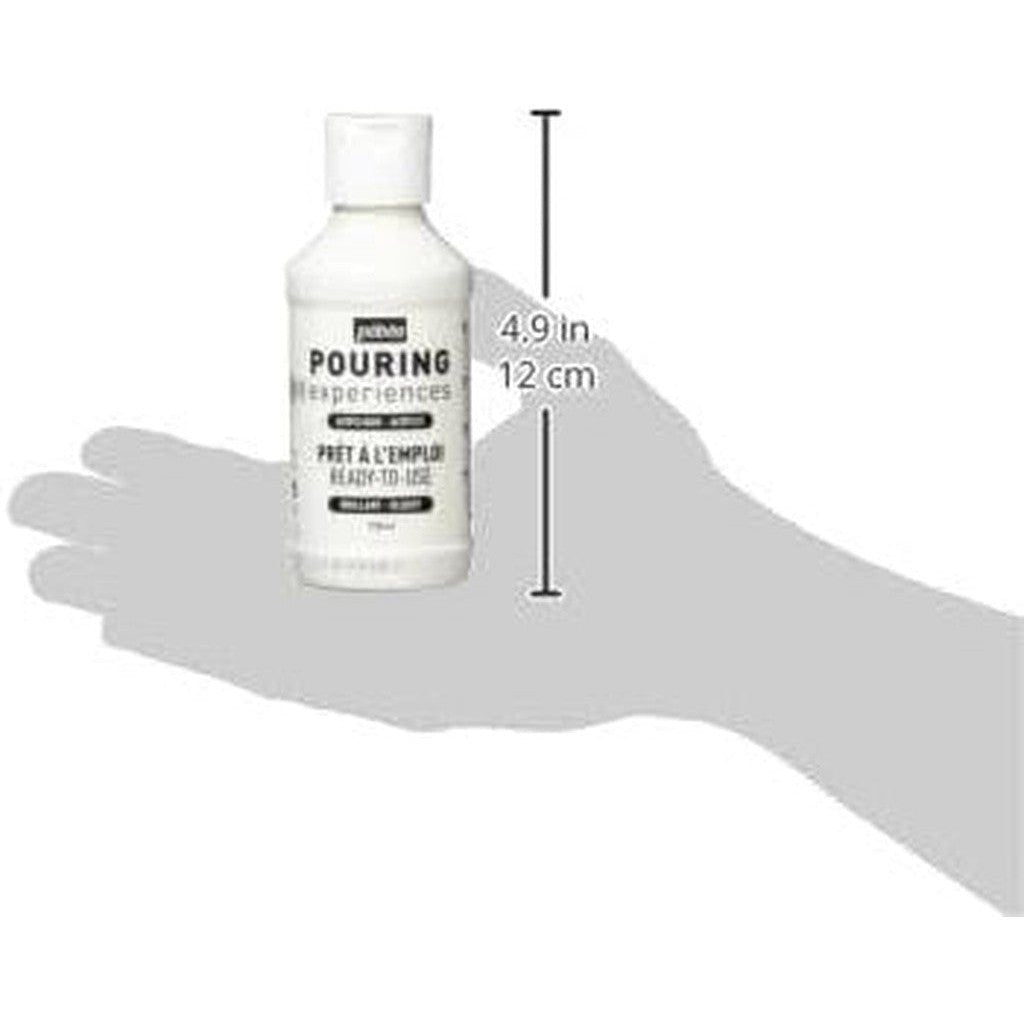 Pebeo Pouring Experiences Titanium White Fluid Acrylic 118Ml