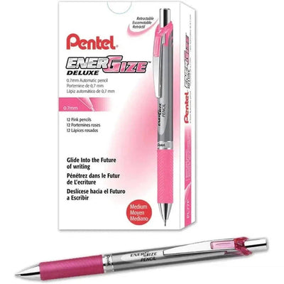 Pentel Pl77P Energize Mechanical Pencil - 0.7Mm (Pack Of 12)