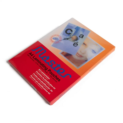 Lamination Pouch Master A4 Size 100 Pcs 125 Micron